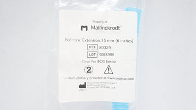 Mallinckrodt 80329 Pediatric Extention, 6 inches
